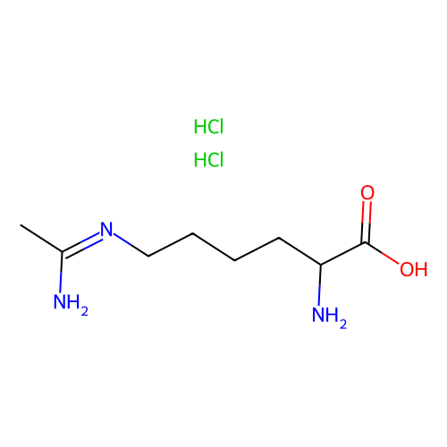 <em>L</em>-N6-(1-亚氨基乙基)<em>赖氨酸</em>二<em>盐酸盐</em>，159190-45-1，95%