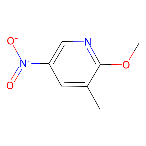 <em>2</em>-甲氧基-<em>5</em>-硝基-3-甲基吡啶，89694-10-0，98%