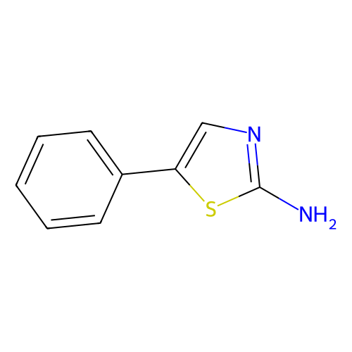 2-氨基-<em>5</em>-苯基<em>噻唑</em>，39136-63-5，98%