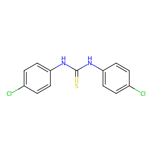 1,3-双(4-氯苯基)硫脲，1220-00-4，>98.0%(HPLC