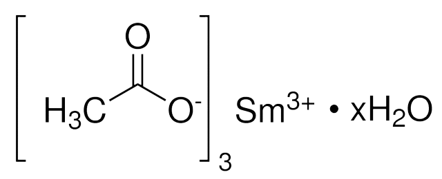 乙酸钐(<em>III</em>) <em>水合物</em>，100587-91-5，99%