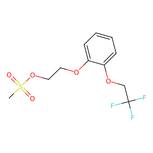 2-[2-(2,2,2-三氟乙氧基)苯氧基]乙基甲磺酸酯，160969-03-9，98