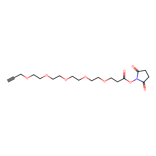 炔丙基-<em>PEG5-NHS</em>酯，1393330-40-9，≥95%