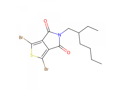 2,5-二溴-N-(2-乙基己基)-3,4-噻吩二甲酰亚胺，1231160-83-0，98%