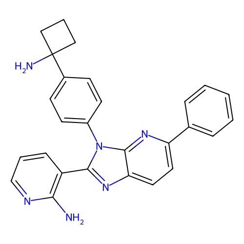 <em>Miransertib</em>,Akt变构抑制剂，1313881-70-7，≥98%
