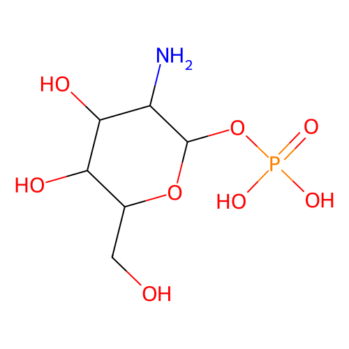 α-<em>D</em>-氨基<em>葡萄糖</em>1-<em>磷酸</em>，2152-75-2，95%