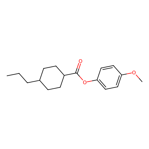 反-4-<em>丙基</em><em>环己烷</em>羧酸-4-甲氧基苯酯，67589-38-2，97%