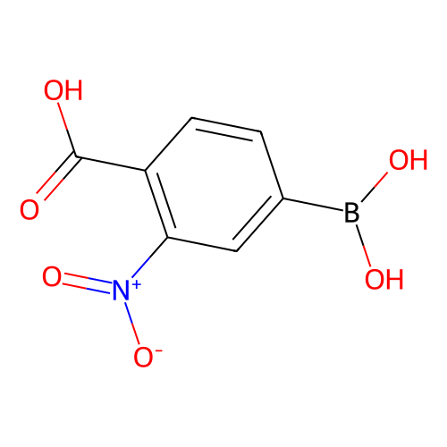 4-羧基-<em>3</em>-<em>硝基苯</em>硼酸 (含不同量的酸酐)，80500-28-3，<em>95</em>%