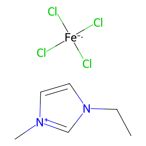1-乙基-3-甲基咪唑鎓<em>四氯</em>高铁酸盐，850331-<em>04</em>-3，98%