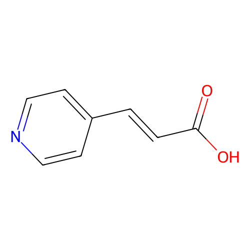 3-(<em>4</em>-吡啶基)丙烯酸，5337-79-1，>97.0%