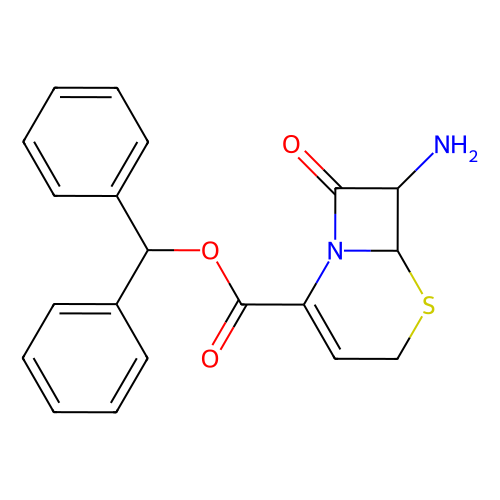 <em>7</em>β-氨基-<em>3</em>-头孢烯-4-甲酸二苯甲酯，36923-21-4，96%