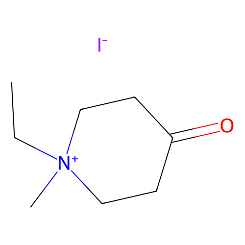 1-乙基-1-<em>甲基</em>-4-氧代哌啶-1-<em>碘化物</em>，77542-18-8，95%