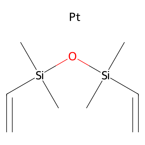 <em>1</em>,3-<em>二</em>乙烯基-<em>1,1,3</em>,3-<em>四</em><em>甲基</em><em>二</em><em>硅</em><em>氧</em><em>烷</em>铂(0)，68478-92-2，0.1 M in poly(dimethylsiloxane), vinyl terminated
