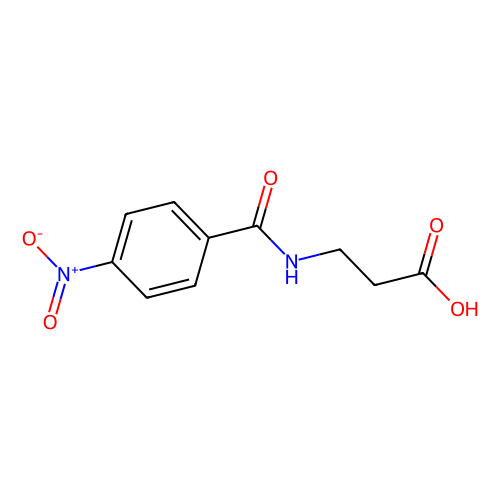 N-(<em>4</em>-<em>硝基苯</em>甲酰基)-β-丙氨酸，59642-21-6，98%