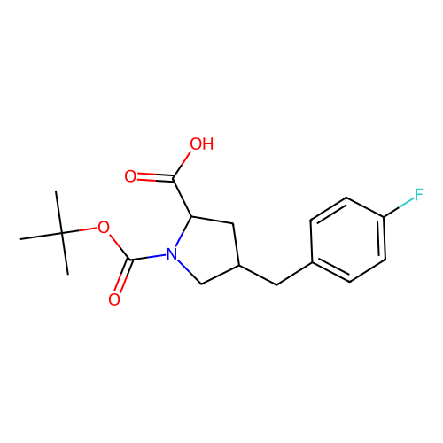 反式-<em>N-Boc-4</em>-(<em>4</em>-氟苄基)-<em>L</em>-脯氨酸，959583-52-9，95%