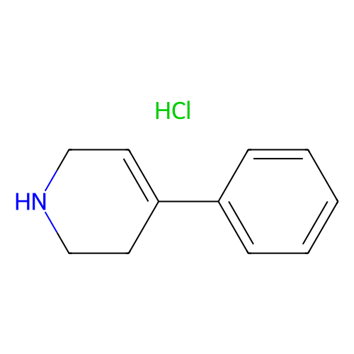 <em>1,2,3</em>,6-四氢-<em>4</em>-苯基吡啶盐酸盐，43064-12-6，98%