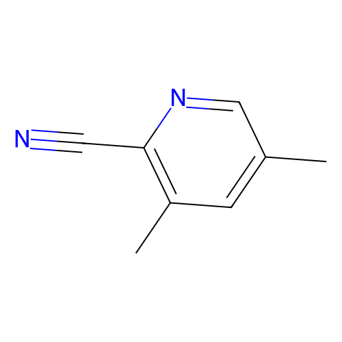 <em>3</em>,5-<em>二甲基吡啶</em>-2-甲腈，7584-09-0，97%