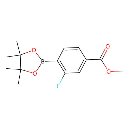 2-氟-4-(甲氧基羰基)<em>苯</em>硼酸频<em>那</em>醇<em>酯</em>，603122-79-8，97%