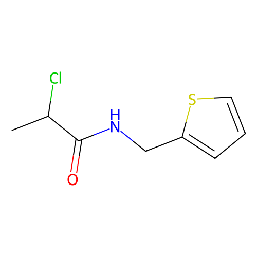 2-氯-<em>N</em>-（噻吩-2-基甲基）<em>丙</em><em>酰胺</em>，878125-78-1，95%