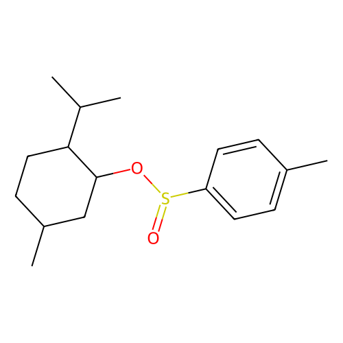 (<em>1S</em>,<em>2R</em>,5S)-(+)-薄荷基(R)-对甲苯亚磺酸盐，91796-57-5，98%