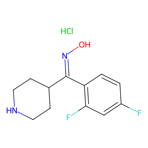 (<em>2</em>,4-二氟<em>苯基</em>)-4-<em>哌啶</em>基甲酮肟盐酸盐，135634-18-3，>98.0%(HPLC)(T)