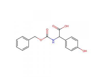 N-苄氧羰基-4-羟基-D-2-苯基甘氨酸，26787-75-7，>98.0%(HPLC)(T)