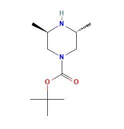 (<em>3R</em>,<em>5R</em>)-3,5-二甲基哌嗪-1-甲酸叔丁酯，438049-91-3，97%