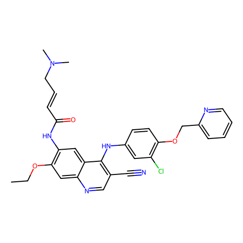 Neratinib (HKI-<em>272</em>)，698387-09-6，2mM in DMSO