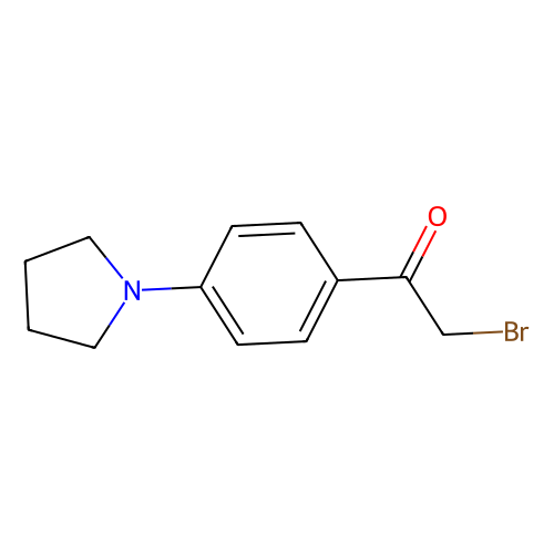 2-溴-4'-(<em>1</em>-<em>吡咯烷基</em>)苯乙酮，216144-18-2，97%