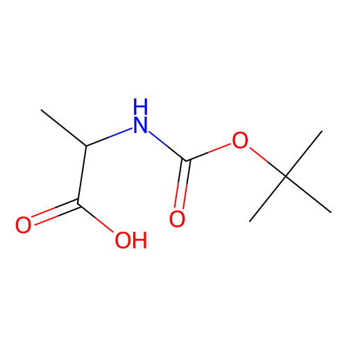N-<em>Boc</em>-DL-<em>丙氨酸</em>，3744-87-4，97%