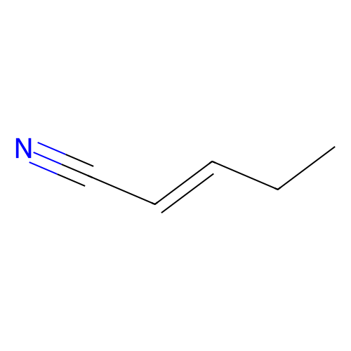 2-戊烯腈，13284-42-9，>90.0%(GC