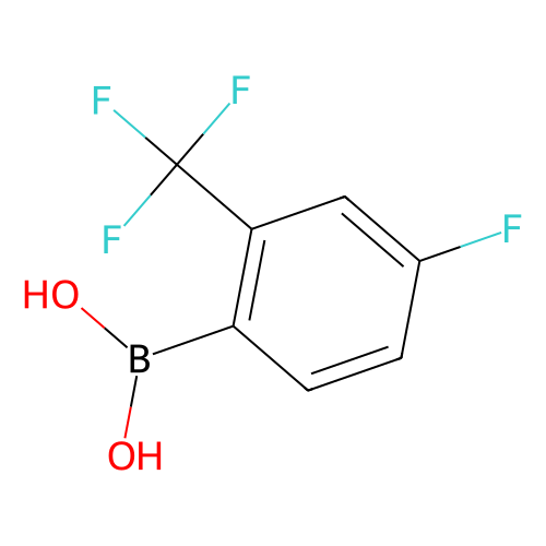 4-氟-2-(三氟<em>甲基</em>)苯基硼酸 (含不同量的<em>酸酐</em>)，182344-<em>16</em>-7，98%