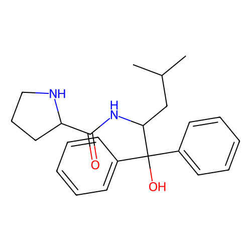(<em>2S</em>)-N-[(<em>1S</em>)-<em>1</em>-(羟基<em>二</em>苯甲基)-3-甲基丁基]-<em>2</em>-吡咯烷甲酰胺，910110-45-1，98%