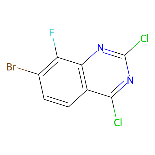 7-溴-2,4-二氯-8-<em>氟</em><em>喹</em><em>唑</em>啉，2168499-15-6，97%