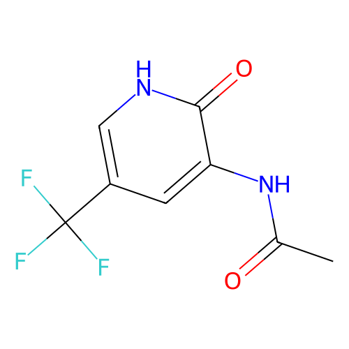 <em>3</em>-乙酰<em>氨基</em>-<em>2</em>-<em>羟基</em>-5-(三氟甲基)<em>吡啶</em>，1961206-09-6，98%