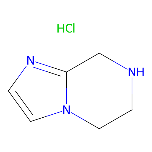 5<em>H</em>,6<em>H</em>,7<em>H</em>,8<em>H</em>-咪唑并[1,2-a]吡嗪盐酸盐，1187830-84-7，97%