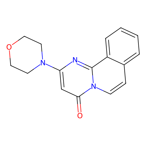 2-吗啉基-<em>4</em>H-<em>嘧啶</em>并[2,1-a]异喹啉-<em>4</em>-<em>酮</em>，168425-64-7，>98.0%(HPLC)