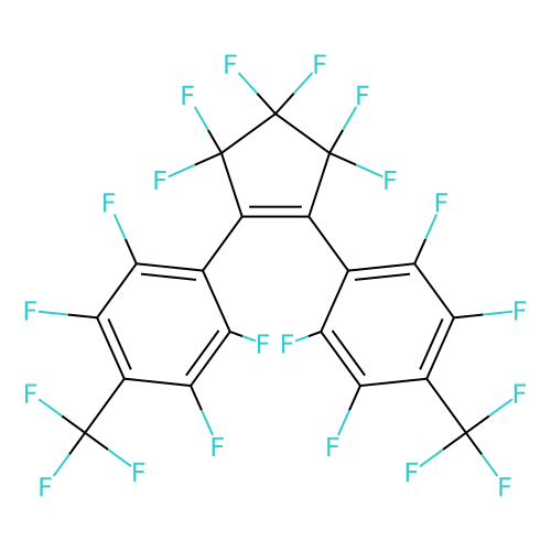 1,2-双[<em>2,3</em>,5,6-四氟-<em>4</em>-(<em>三</em>氟<em>甲基</em>)苯基]-<em>3,3,4,4</em>,5,5-六氟-1-环<em>戊烯</em>，1821062-80-9，95%