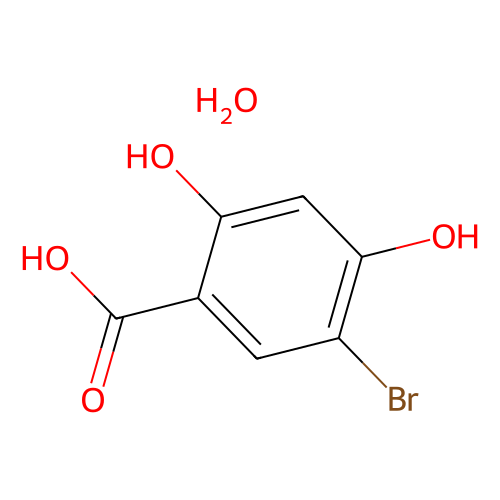 5-溴-2,4-<em>二</em>羟基苯甲酸 <em>一水合物</em>，160348-<em>98-1，98</em>%