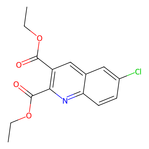 6-<em>氯喹</em>啉-2,3-二羧酸二乙酯，92525-<em>74</em>-1，97%
