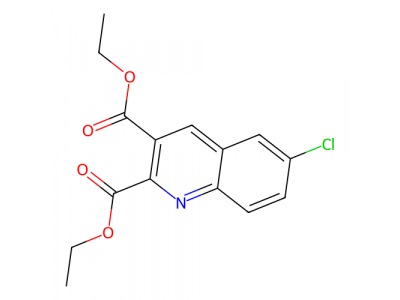 6-氯喹啉-2,3-二羧酸二乙酯，92525-74-1，97%