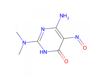 2-二甲基氨基-4-羟基-5-亚硝基-6-氨基嘧啶，70700-44-6，98%