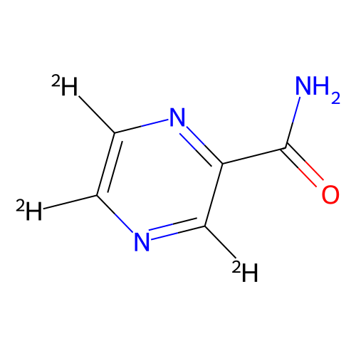 吡嗪酰胺-<em>d3</em>，1432059-16-9，95%，98 atom%D