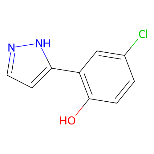 4-氯-<em>2</em>-(<em>1</em>H-吡唑-<em>3</em>-基)苯酚，18704-67-<em>1</em>，>98.0%