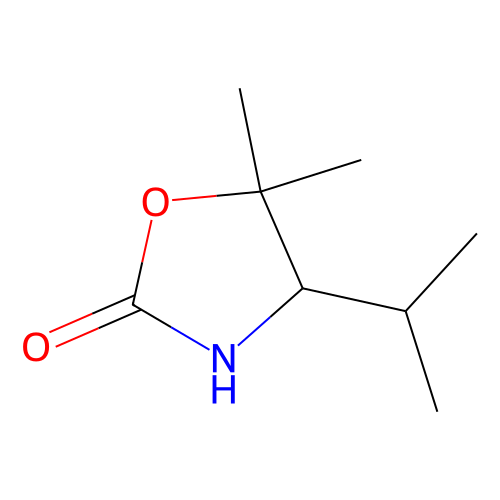 (S)-4-<em>异</em>丙基-5,5-<em>二甲基</em>-<em>2</em>-唑烷酮，168297-86-7，98%