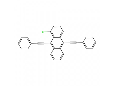 1-氯-9，10-二苯乙炔基蒽，41105-35-5，97%