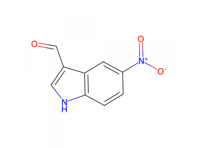 5-硝基-1H-吲哚-3-甲醛，6625-96-3，≧95%