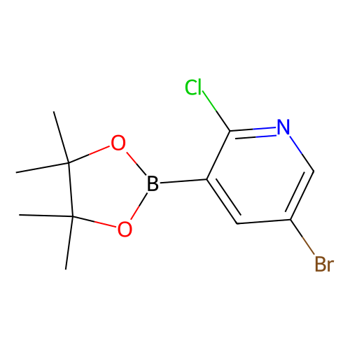 5-溴-2-氯<em>吡啶</em>-3-硼酸频哪醇酯，1073354-<em>79</em>-6，95%