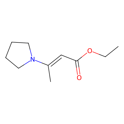 (E)-3-(1-吡咯烷酮)<em>巴豆</em>酸乙酯，54716-02-8，99%