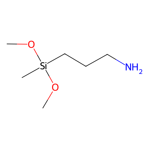 3-<em>氨</em>丙基二甲氧基甲基硅烷，3663-<em>44</em>-3，>97.0%(GC)